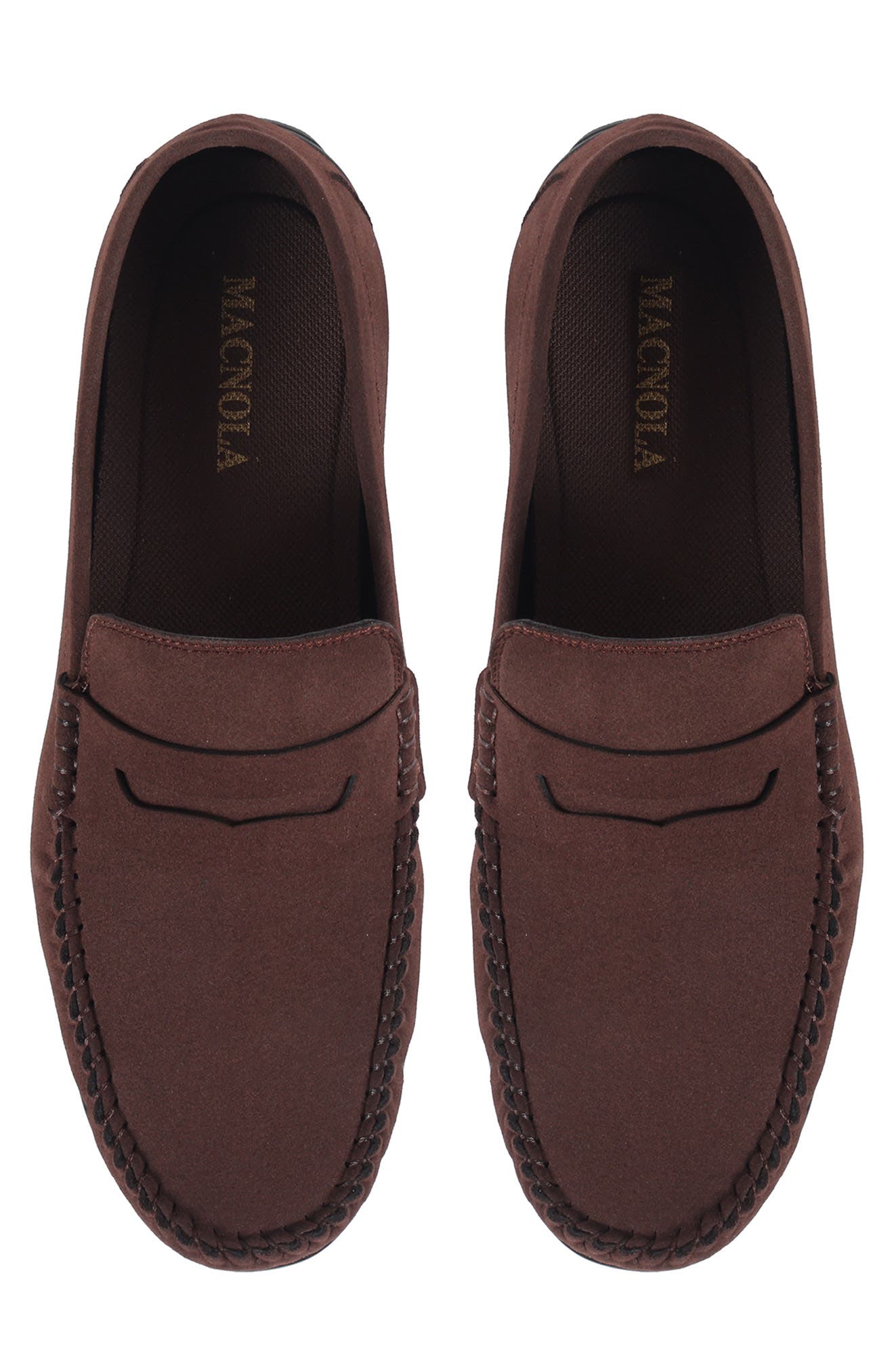Hudson Penny Driving Loafer, Alternate, color, DARK BROWN