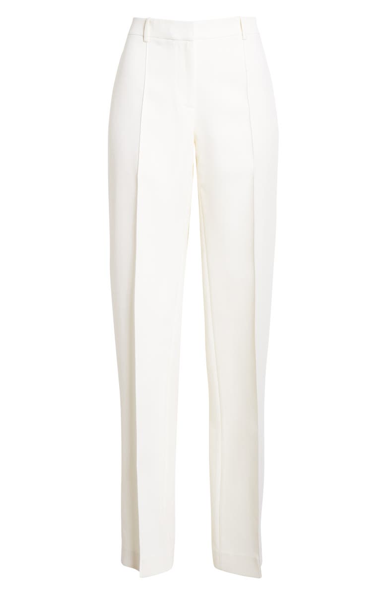 Lafayette 148 New York Winthrop Wool & Silk Wide Leg Pants, Alternate, color, 