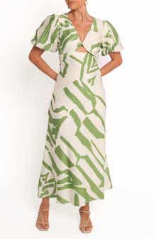 Petal & Pup Ginevra A-Line Maxi Dress