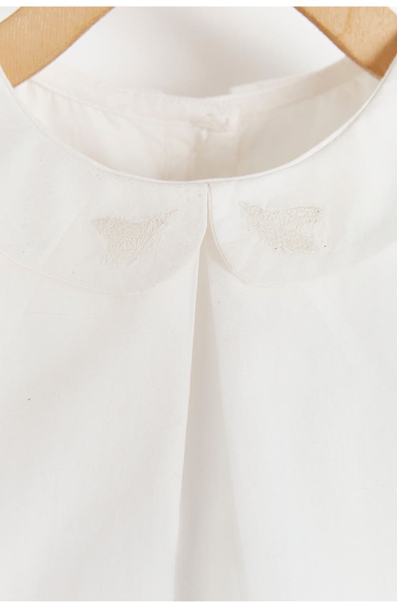 Babycottons Premium Cotton Bauti Shirt Bodysuit for Infant, Alternate, color, White