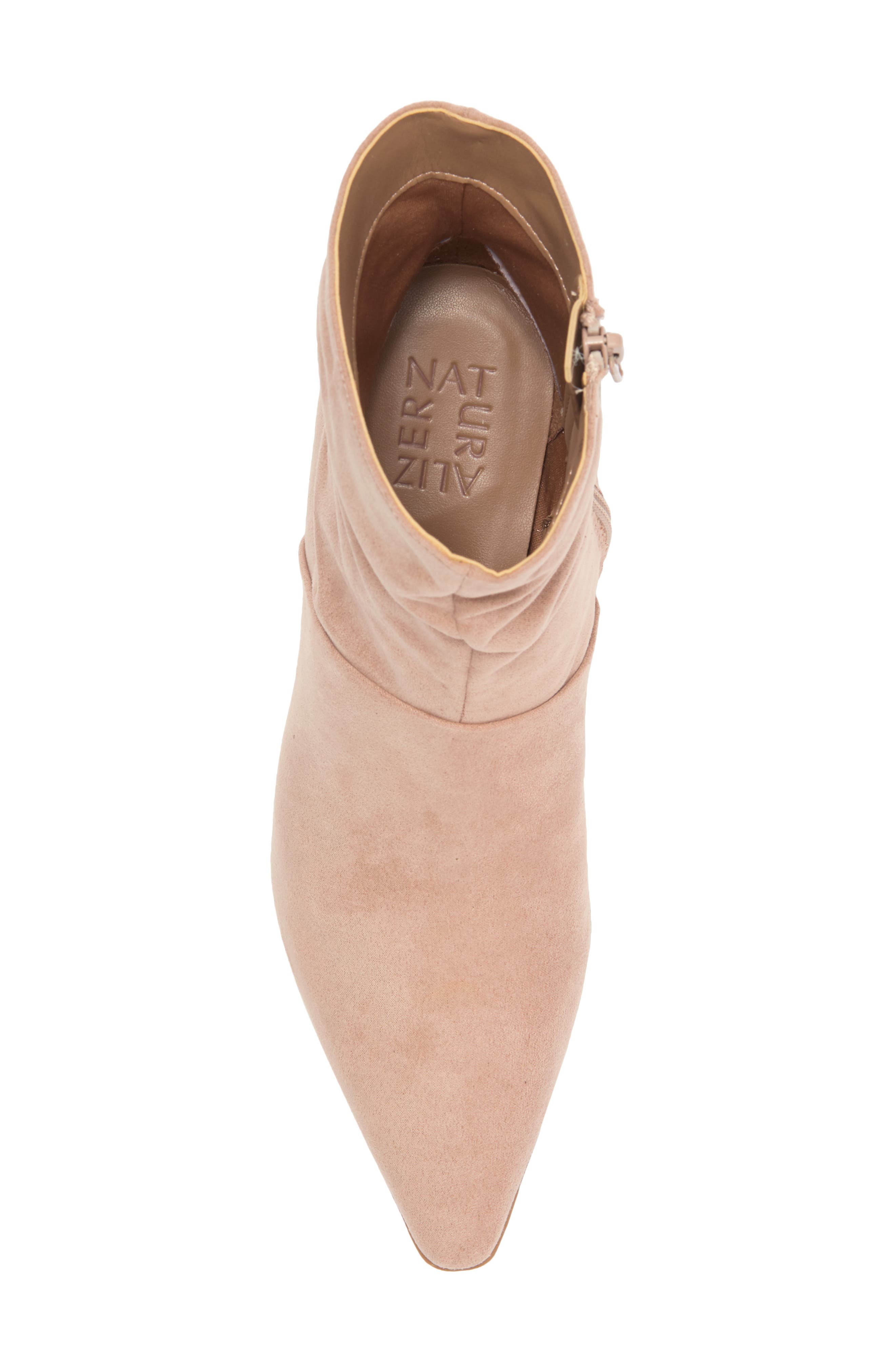 Naturalizer Tribute Kitten Heel Bootie, Alternate, color, Warm Taupe
