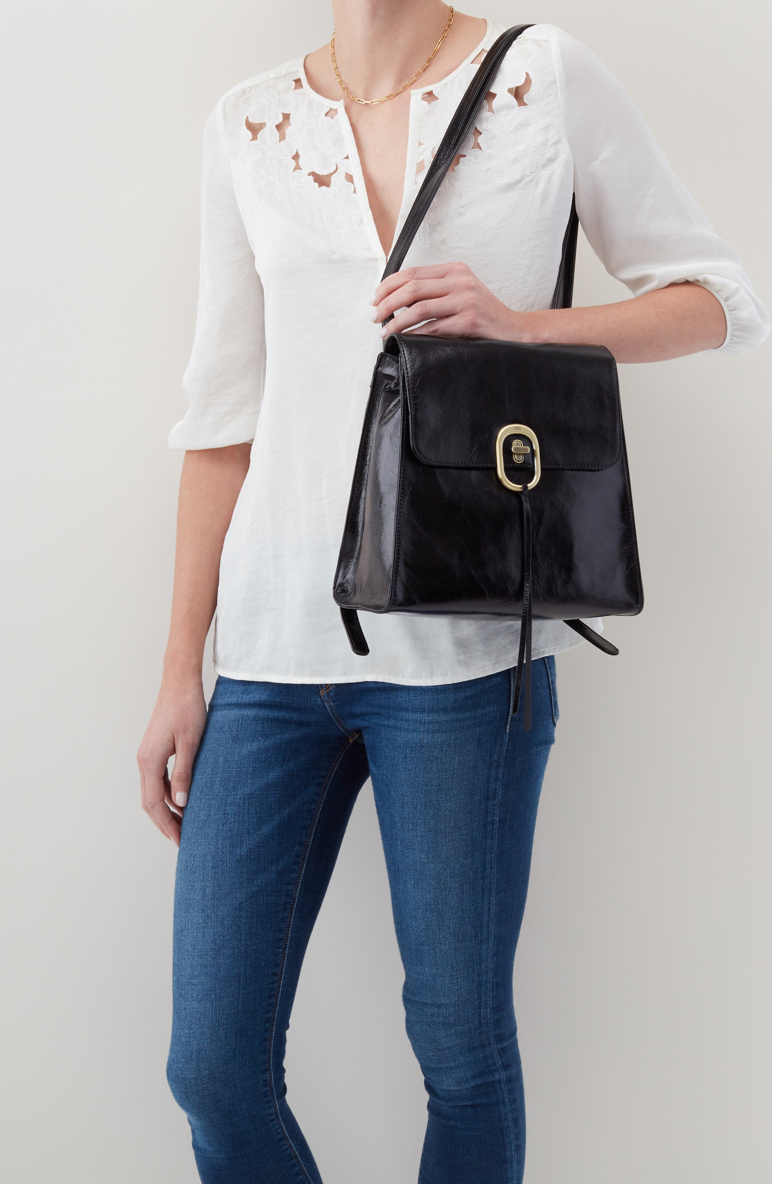 HOBO Appeal Leather Backpack, Alternate, color, 