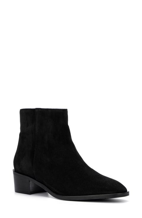 Reeta Luxe Weatherproof Suede Bootie (Women)