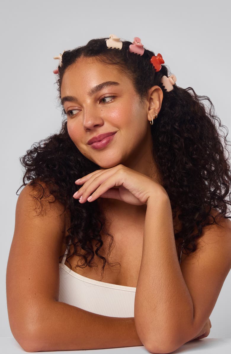 Kitsch 8-Pack Cloud Mini Claw Clips, Alternate, color, Assorted Cherry Blossom