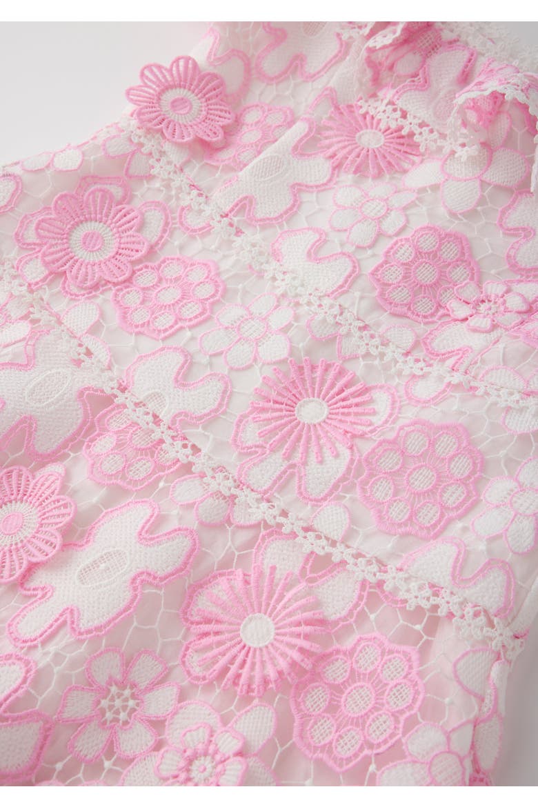 Haley Embroidered Mini Dress, Alternate, color, Pink