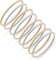Nordstrom Set of 7 Stacking Rings