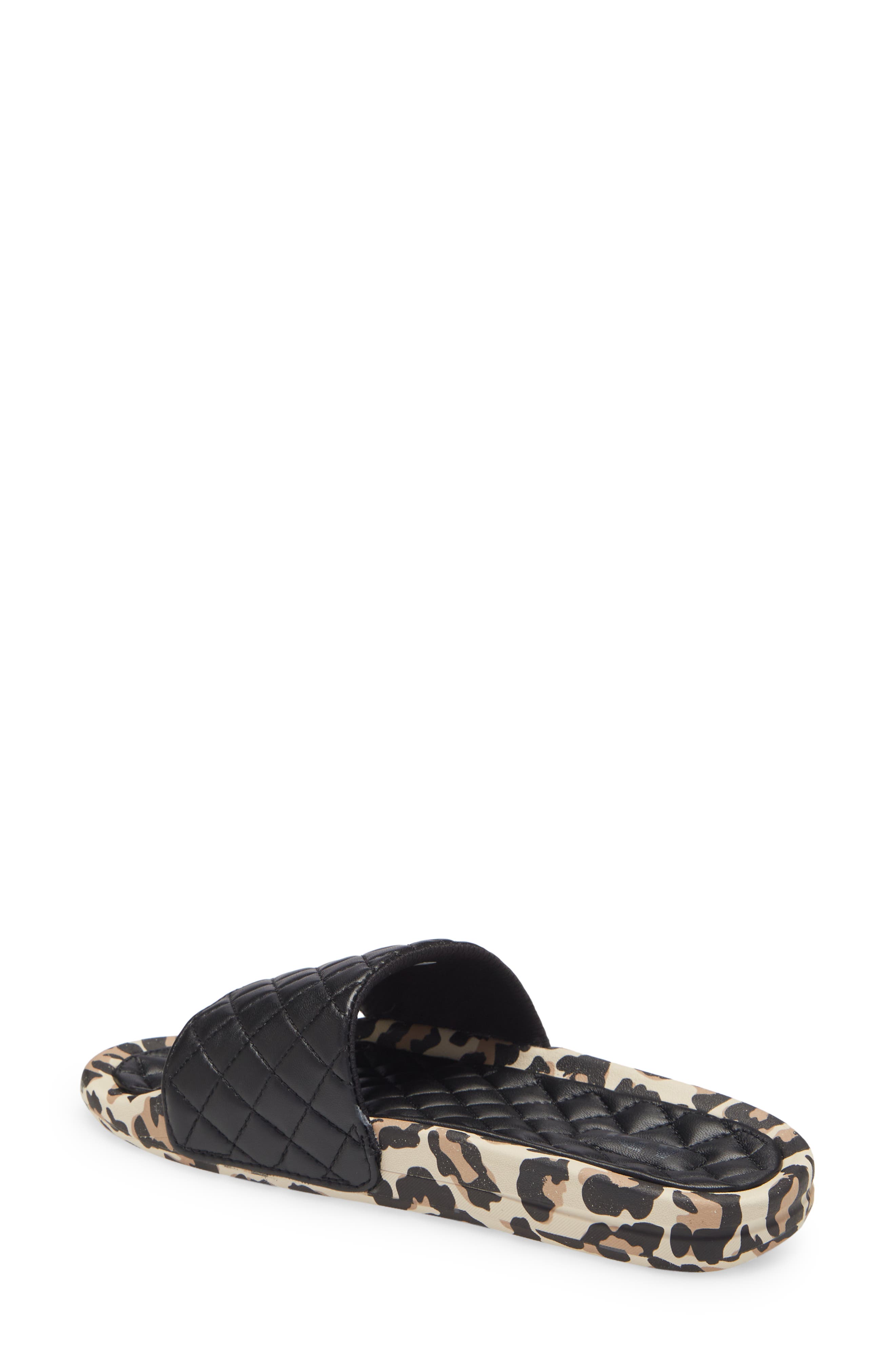 APL Lusso Quilted Slide Sandal, Alternate, color, 
