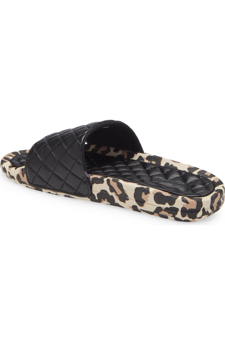APL Lusso Quilted Slide Sandal, Alternate, color,