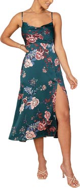 Petal & Pup Alejandra Floral Print Midi Dress