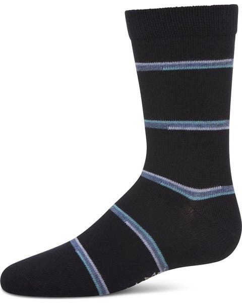 Spacedye Stripe Crew Sock (Big Kid)