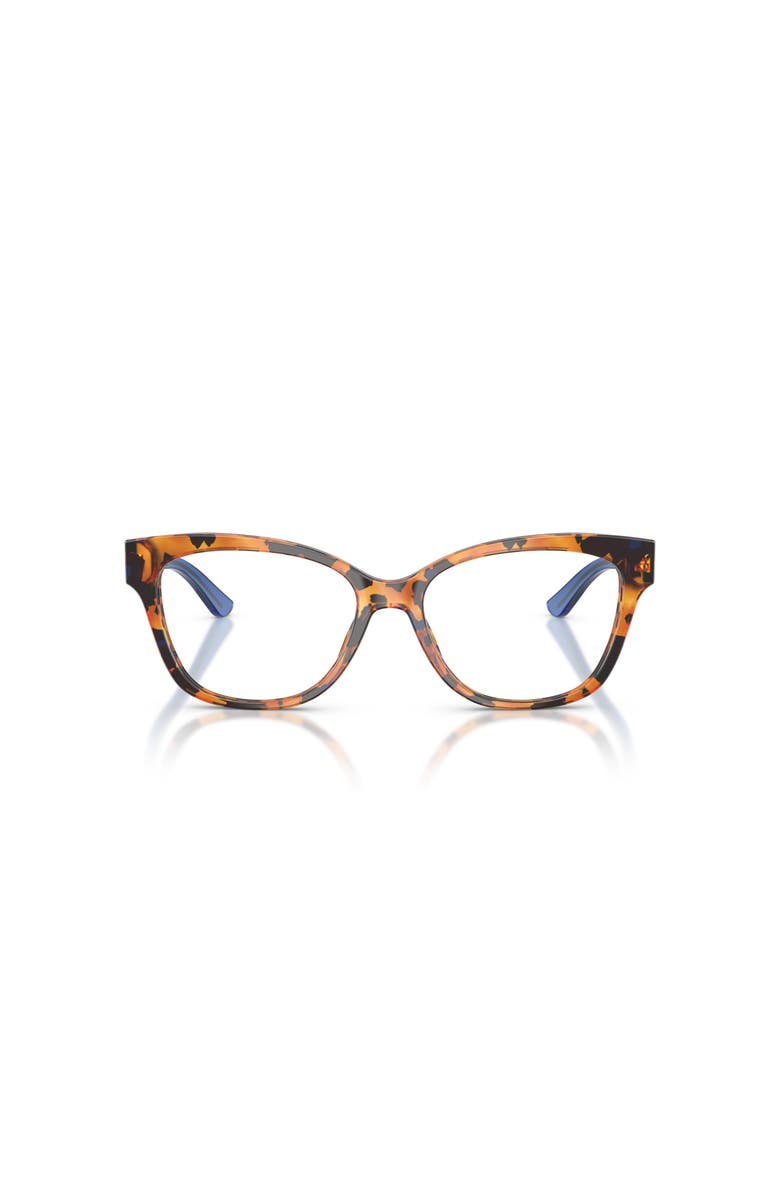 Tory Burch 51mm Square optical glasses, Alternate, color, Tortoise