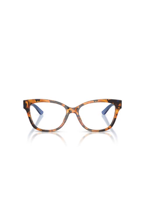 Tory Burch 51mm Square Optical Glasses In Multi