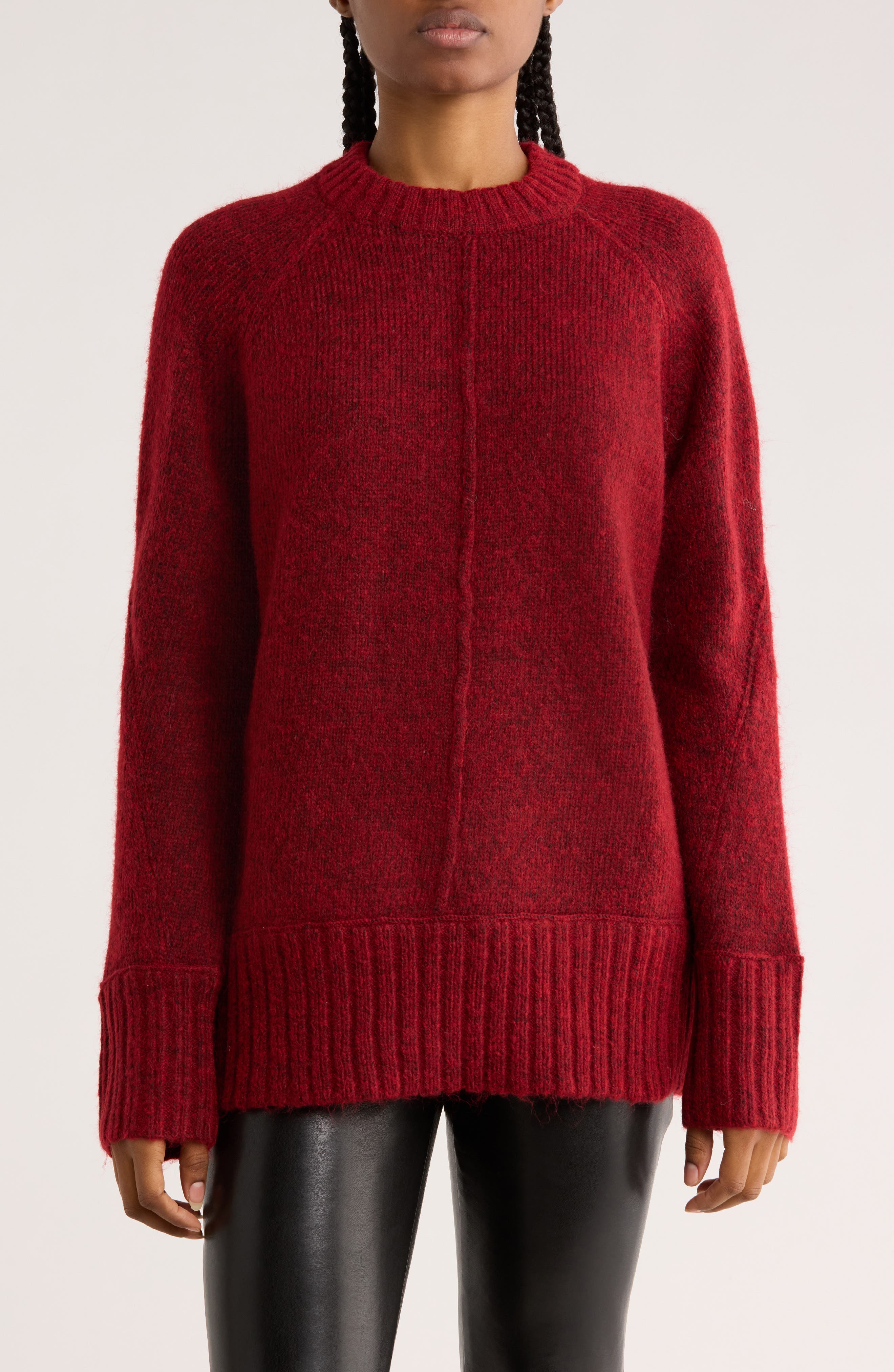 INTERNATIONAL DESIGNER Crewneck Pullover Sweater