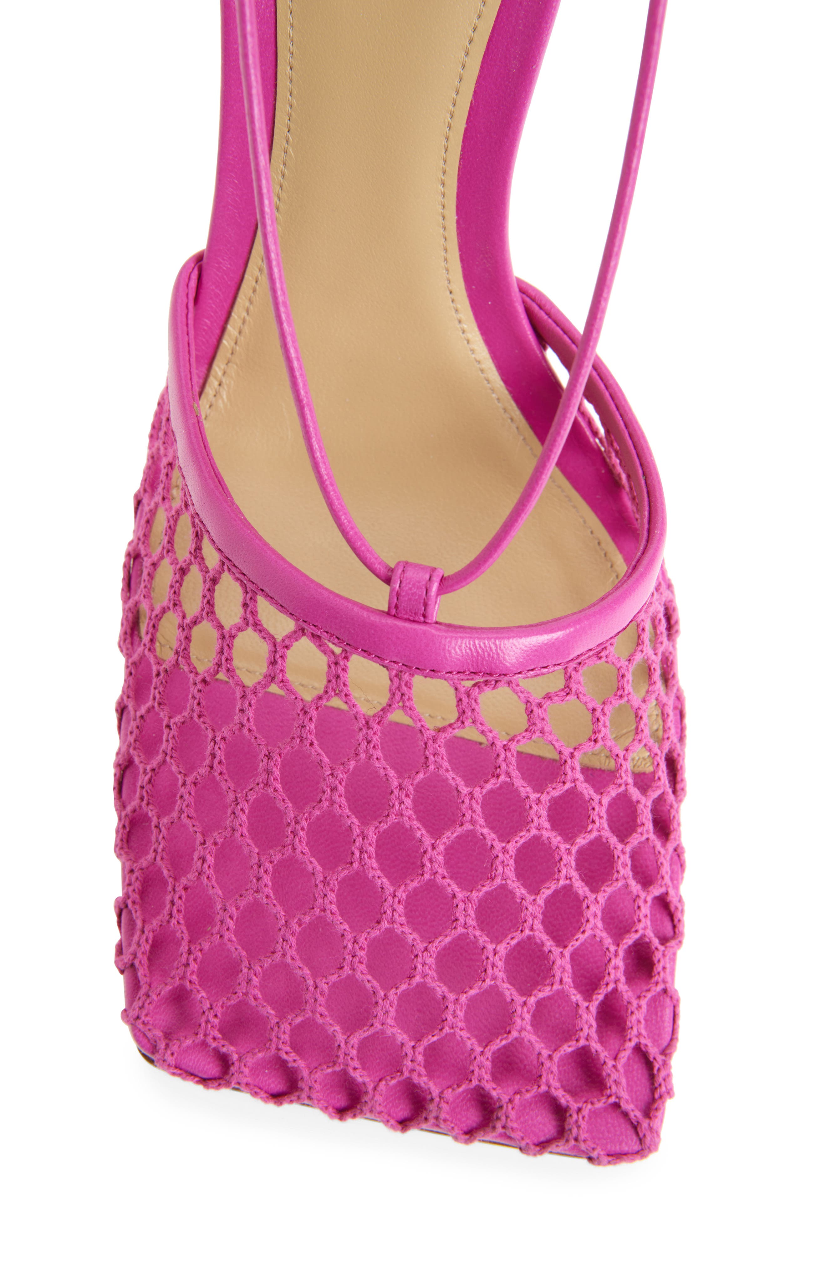 Bottega Veneta Stretch Lace-Up Sandal, Alternate, color, 