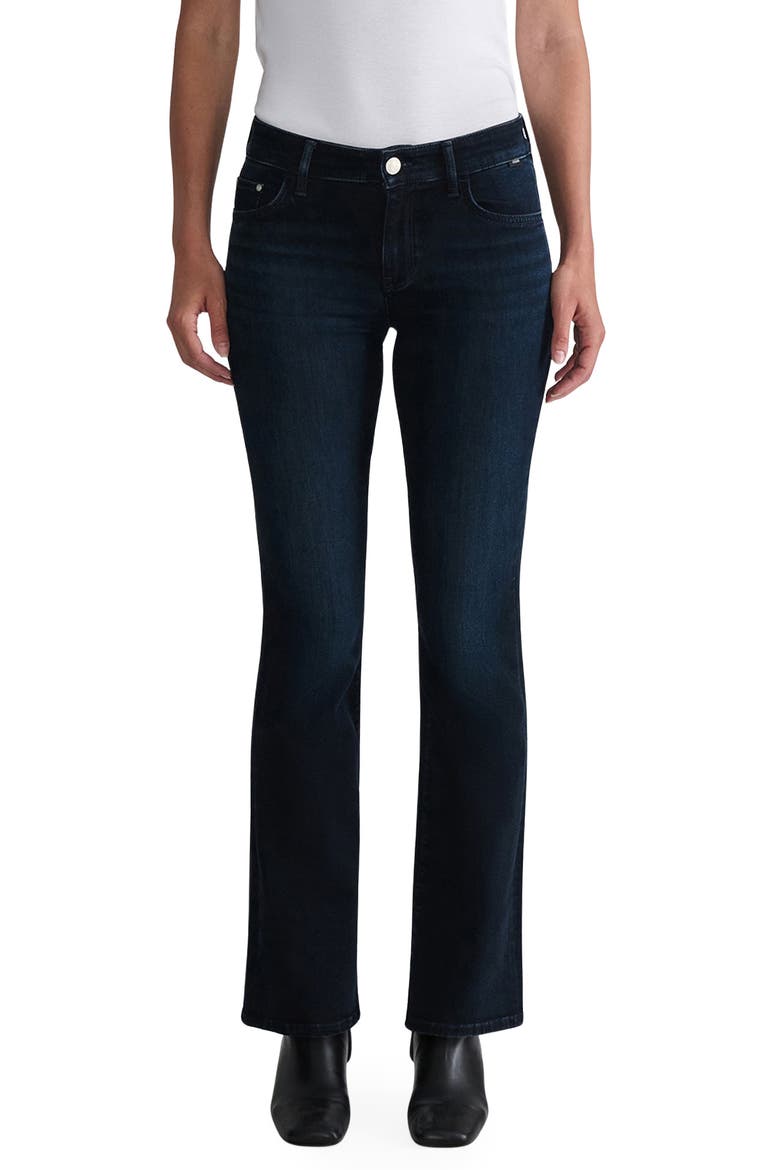 Molly Mid Rise Bootcut Jeans, Main, color, INK TRIBECA