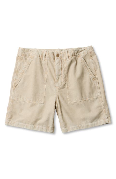 Seventyseven Corduroy Utility Shorts