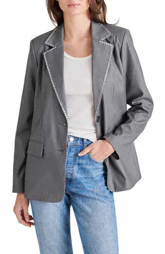 MAX STUDIO Tweed Longline Jacket | Nordstromrack MAX STUDIO Tweed Longline Jacket | Nordstromrack