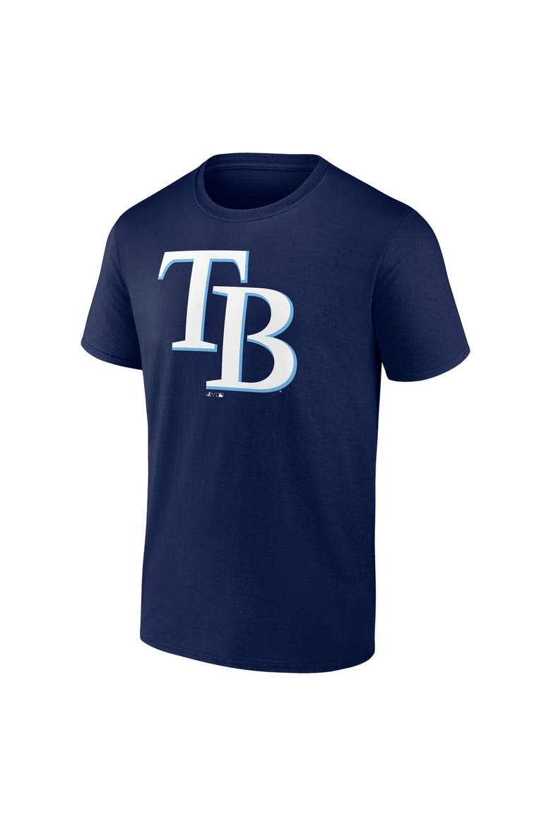 Men's Profile Navy Tampa Bay Rays Big & Tall Primary Logo T-Shirt, Alternate, color, Navy