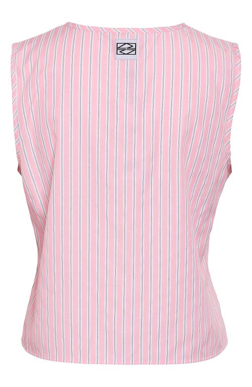 Noisy May Frida Tie Front Crop Vest