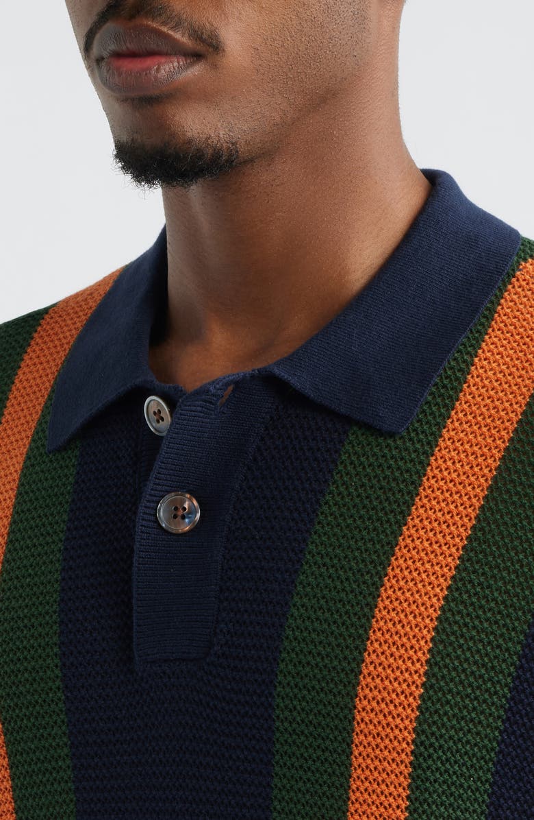 Obey Seth Polo Sweater, Alternate, color, Dark Navy Multi