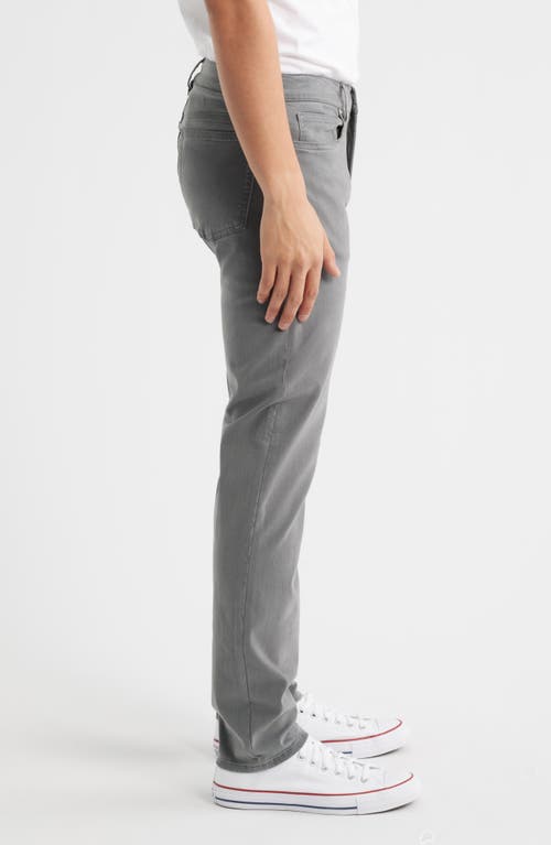 Frame L'homme Slim Fit Five-pocket Twill Pants In Gray