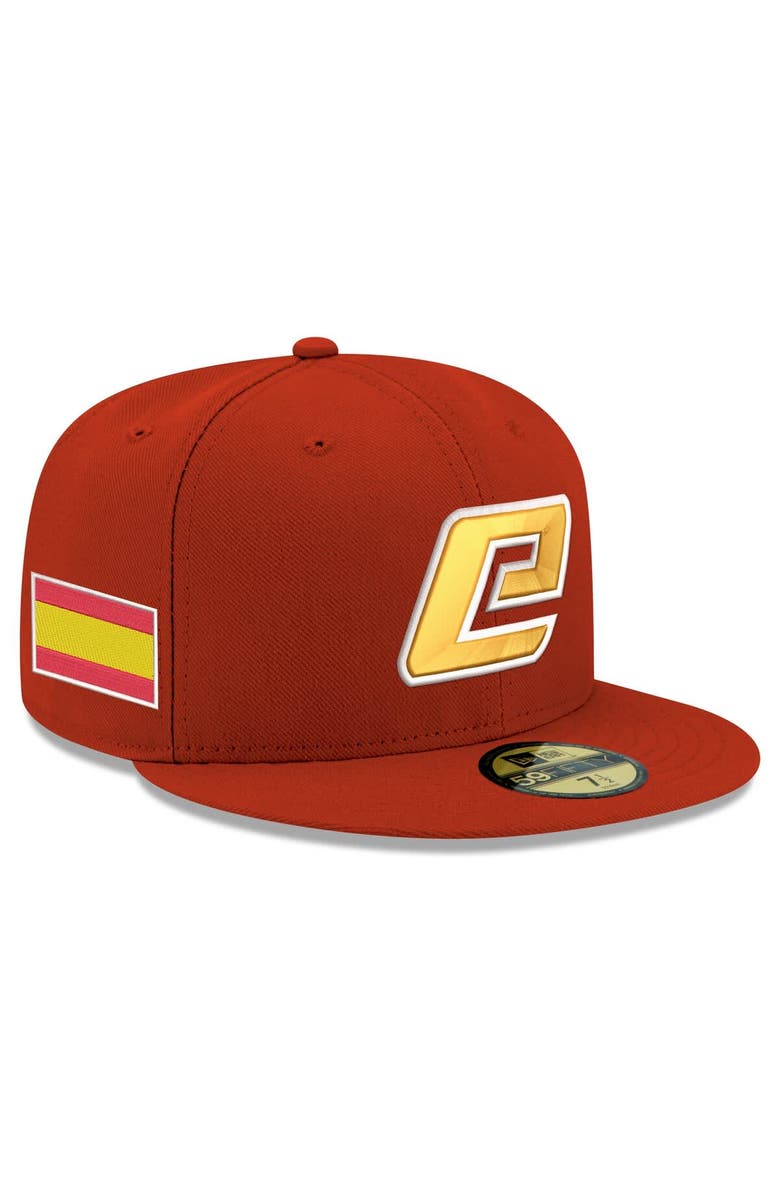 New Era Men's New Era  Red Spain Baseball 2026 World Baseball Classic 59FIFTY Fitted Hat, Main, color, 