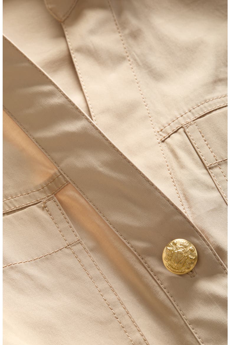 Tabby Belted Shirtdress, Alternate, color, STONE KHAKI