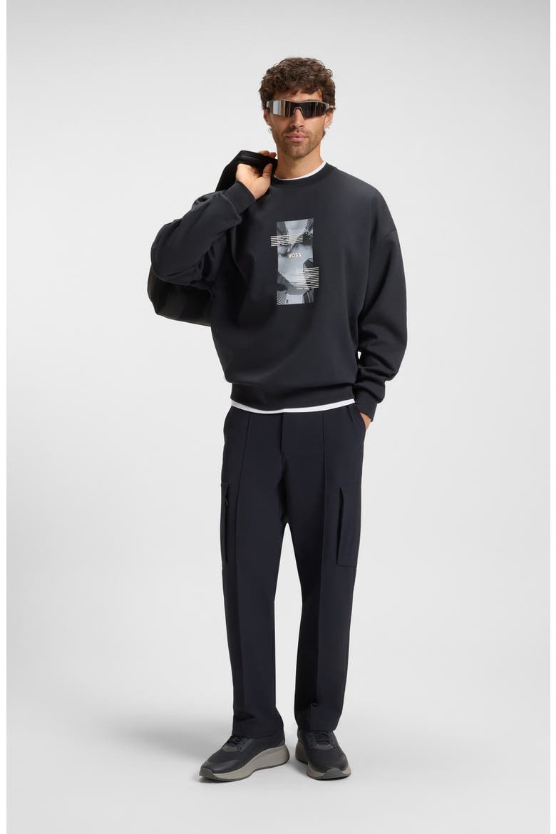 Stenson Zone Graphic Crewneck Sweatshirt, Alternate, color, DARK BLUE