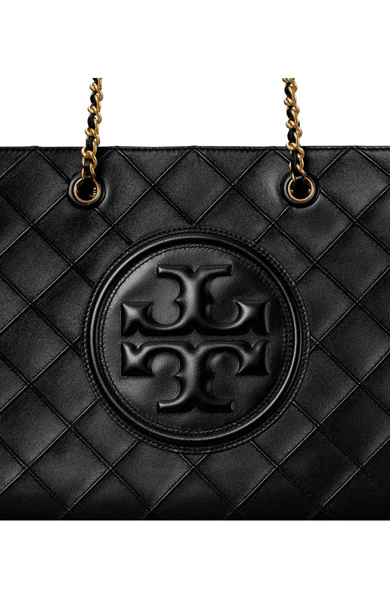 Tory Burch Fleming Soft Quilted Leather Convertible Chain Tote, Alternate, color,