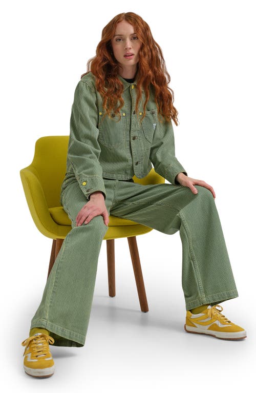 Lee X Crayola Cropped Chore Jacket In Green