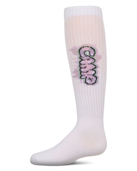 Ribbed Graffiti Camp Knee Sock (Little Kid & Big Kid)