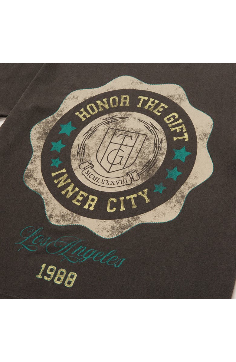 HONOR THE GIFT Seal Logo Cotton Graphic T-Shirt, Alternate, color,