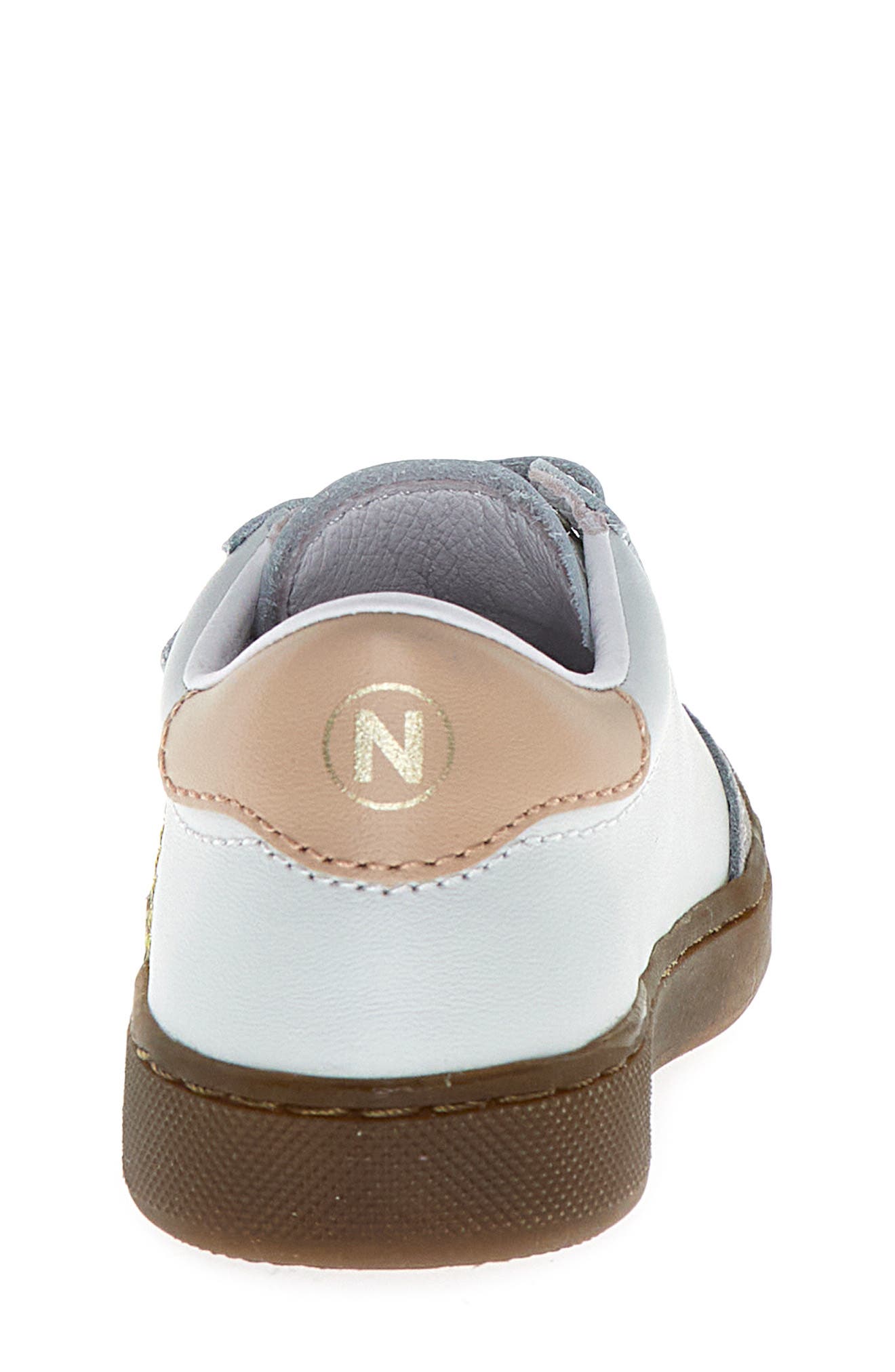 Naturino Kids' Riby Sneaker, Alternate, color, Grey-White-Platinum