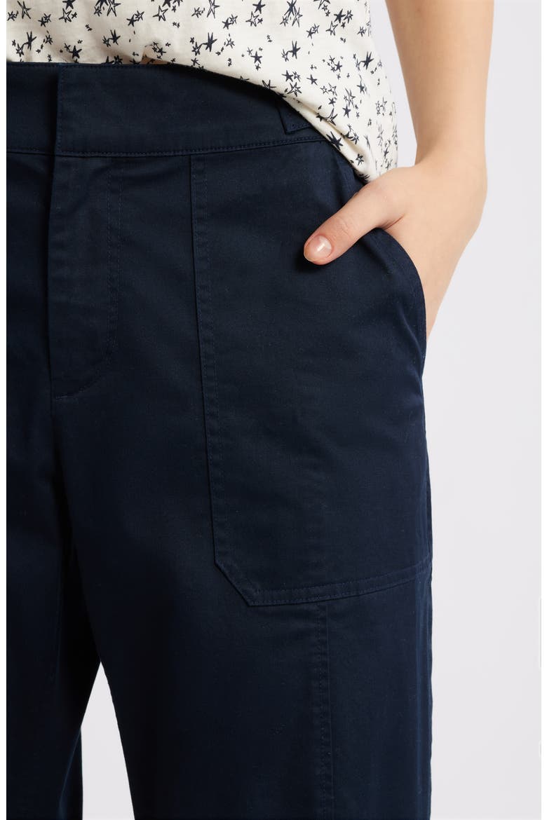 Anita Stretch Cotton Ankle Pants, Alternate, color, SALUTE