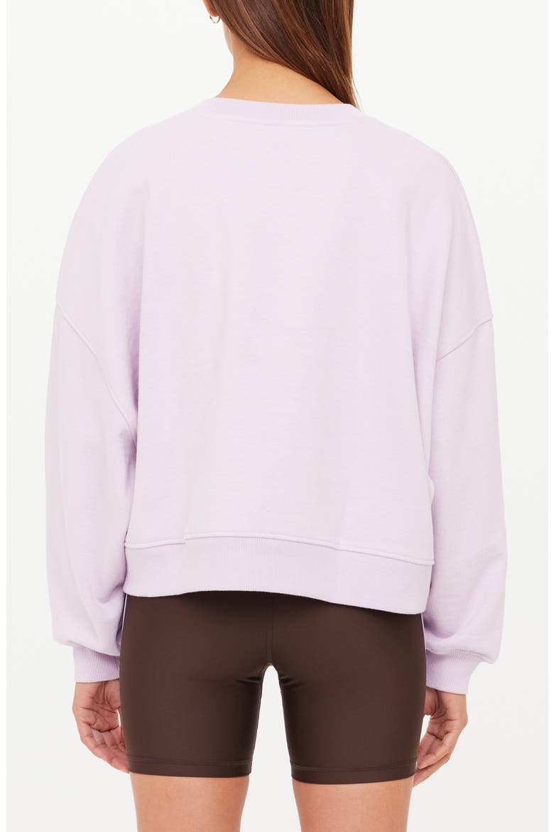 Paloma Organic Cotton Sweatshirt, Alternate, color, LILAC