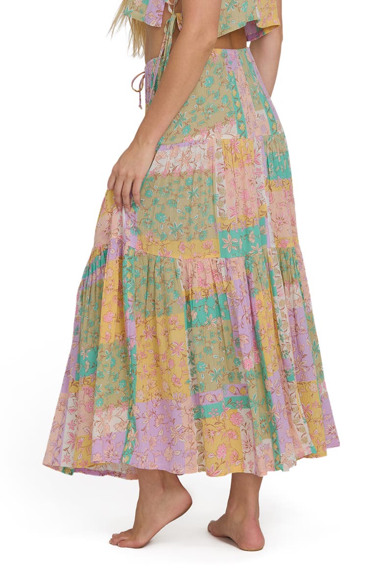 Billabong Just a Girl Maxi Skirt, Alternate, color, Vintage Violet