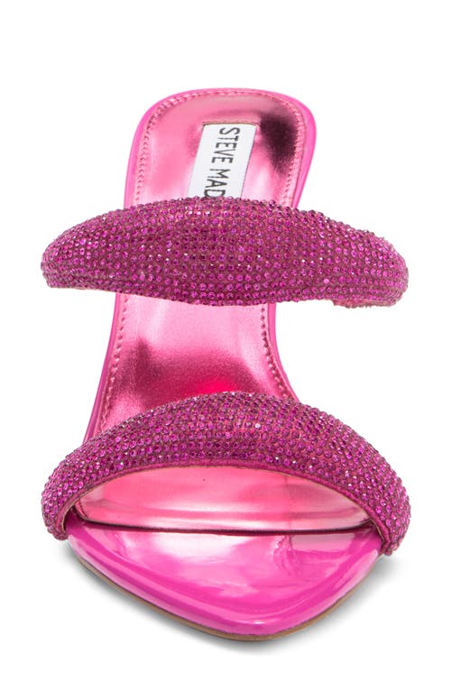 Steve Madden Harper Slide Sandal In Pink Multi