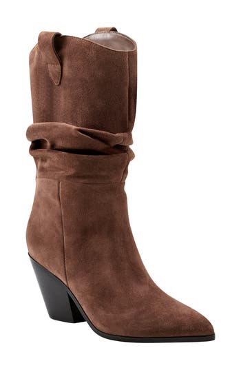 Marc Fisher Ltd Myleea Bootie In Brown