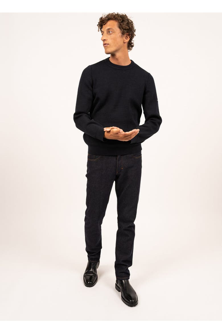 LOCRONAN III - Crew Neck Sweater, Alternate, color, Navy