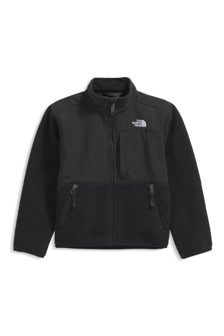 Kids' Denali Water Repellent Fleece Jacket, Main, color, TNF BLACK