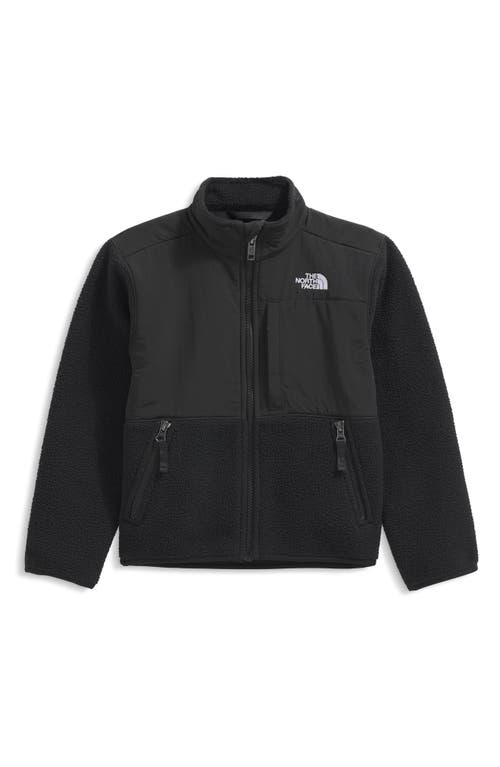The North Face Big Kids Denali Jacket In Black