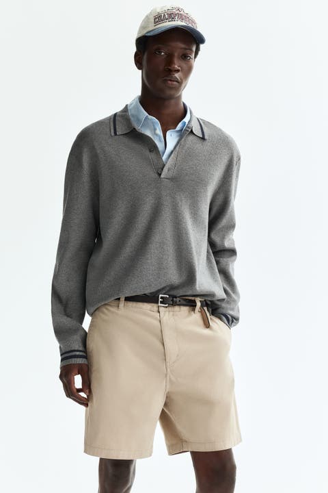 Relaxed Fit Chino Shorts
