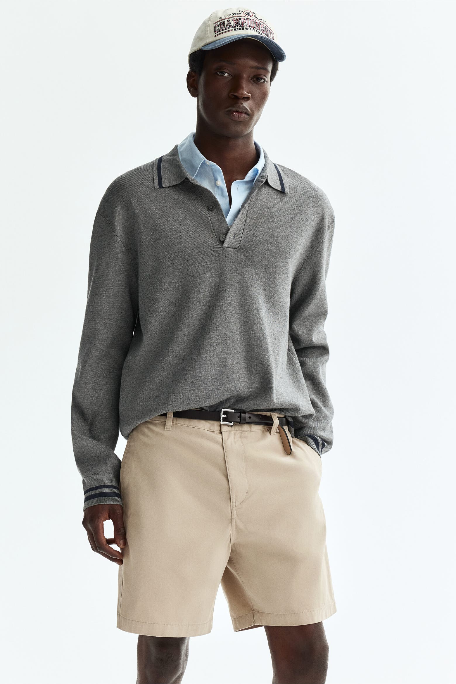 Relaxed Fit Chino Shorts