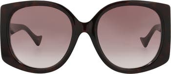 56mm Square Sunglasses