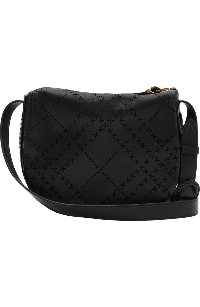 Burberry Tavistock Crossbody Bag, Alternate, color, Black
