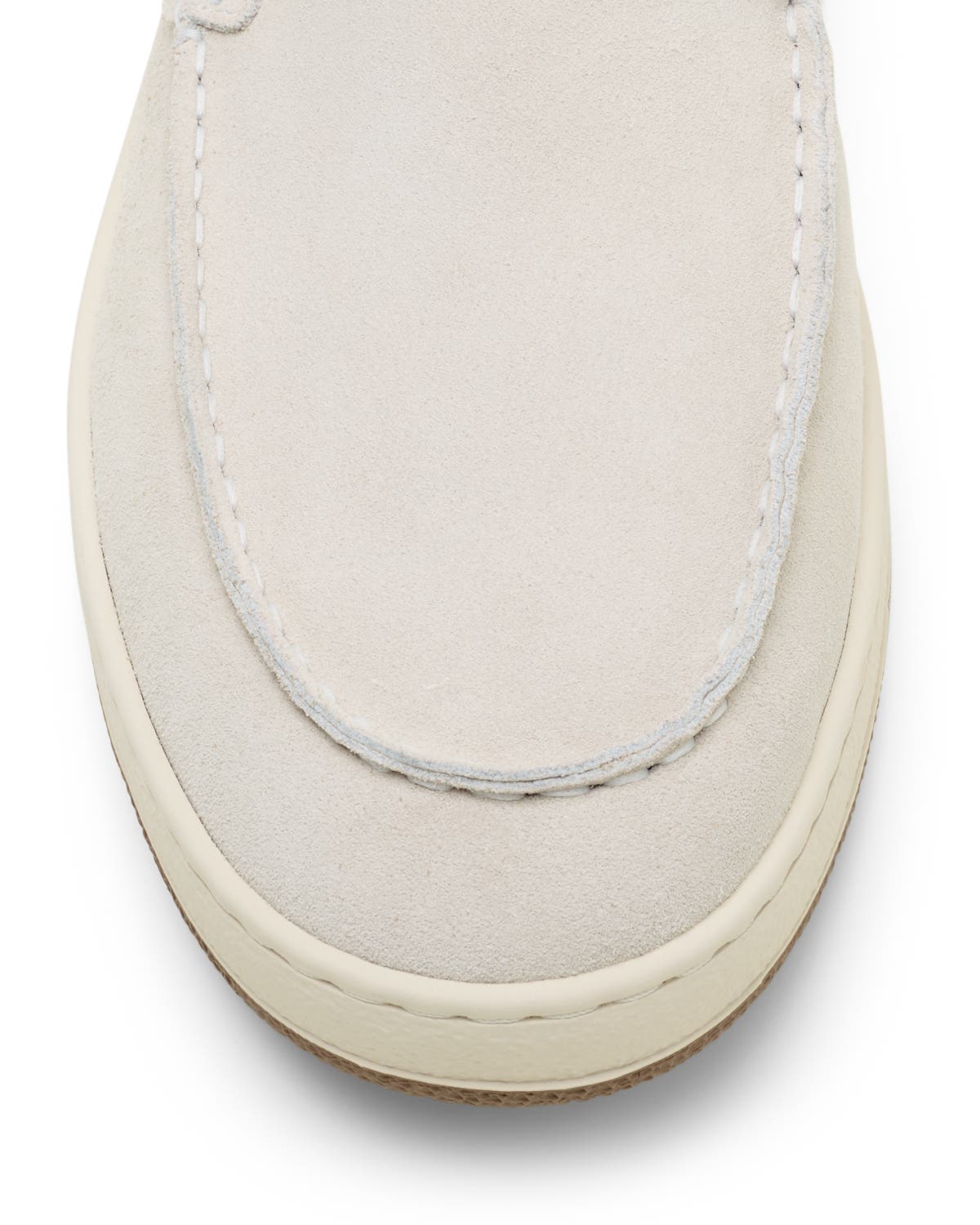 Lanvin Cruiser Moccasins In Suede, Alternate, color, Beige