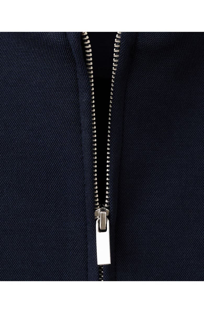 MANGO Fitted Zip Vest, Alternate, color, Dark Navy