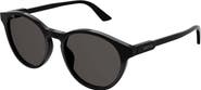 Gucci 52mm Round Sunglasses