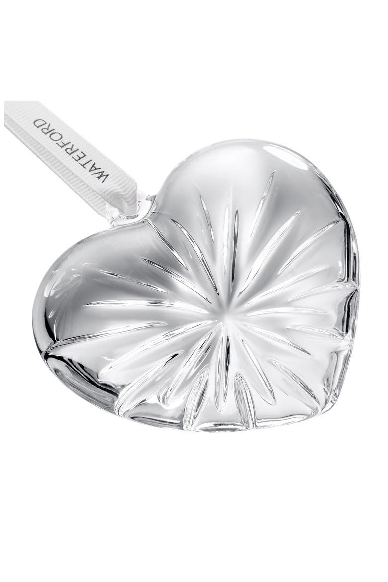 Heart Crystal Ornament, Alternate, color, NO COLOR