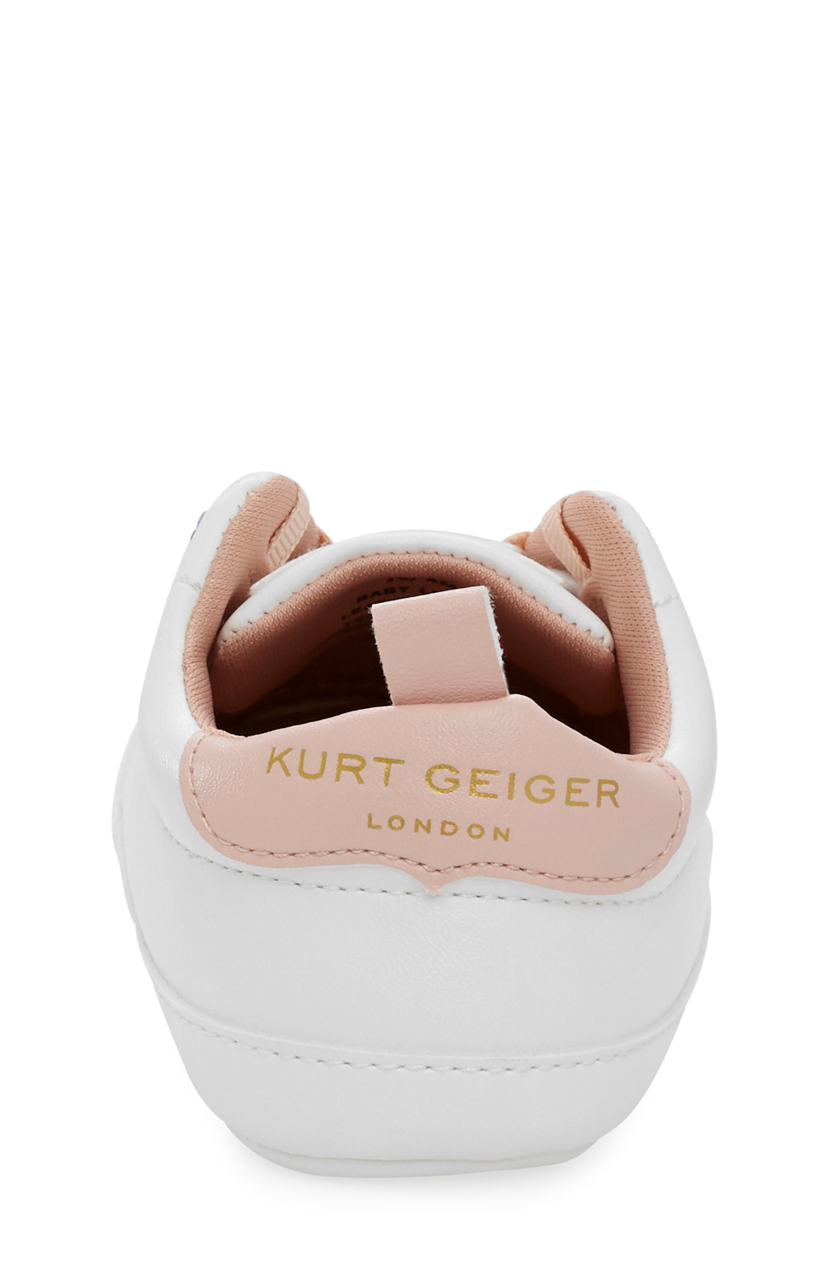 Kurt Geiger London Liviah Crib Shoe, Alternate, color, White